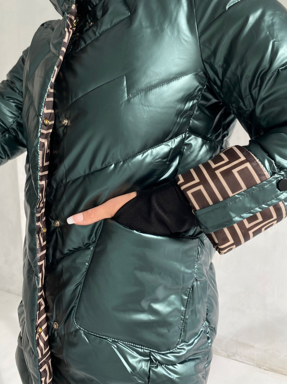 Kurtka zielona Yups bx4288.S61