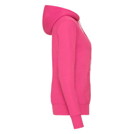 Rózowa bluza z kapturem Hooded Sweat Fruit of the Loom 