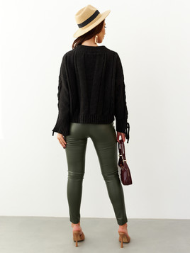 Sweter czarny Cocomore cxp0367.R21