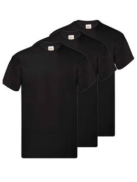 Pakiet 3 koszulek męskich Original Fruit of the Loom