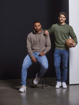 Oliwkowa bluza męska Authentic Russell