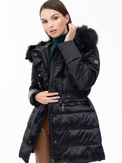 Kurtka czarna Tiffi btif223090.black