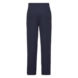 Granatowe spodnie dresowe męskie Lightweight Open Leg Jog Pants Fruit of the Loom