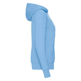 Błękitna bluza z kapturem Hooded Sweat Fruit of the Loom 