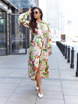 Sukienka biała By o la la cxp1059.white 