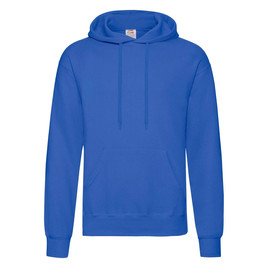 Niebieska bluza męska Hooded Sweat Fruit of the Loom