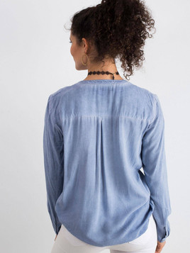 Koszula niebieska Yups cmu0547.R34