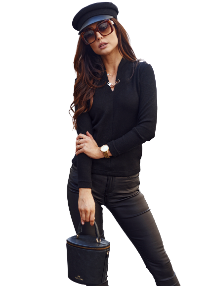 Bluzka czarna Cocomore cmgBL620a.R21