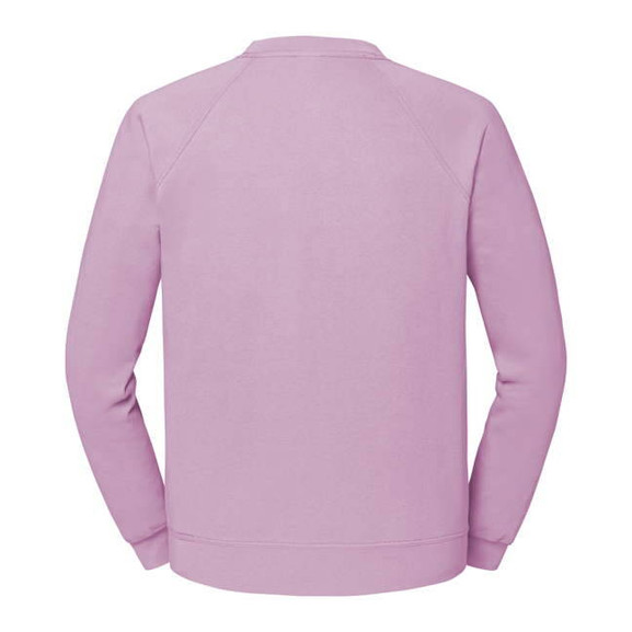 Różowa bluza męska Raglan Sweat Fruit of the Loom