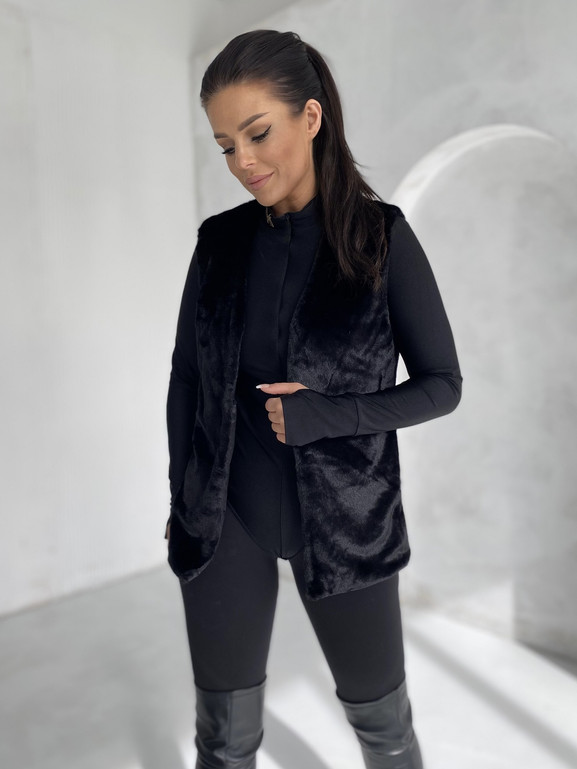 Kamizelka czarna Yups LP-018.R21