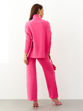 Komplet różowy By o la la cxp1177.pink