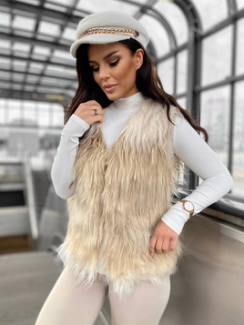 Kamizelka beżowa Yups DT-067.R40