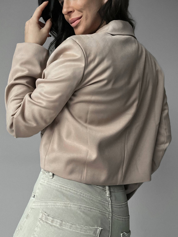 Żakiet beżowy By o la la cxp1200.beige