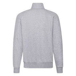 Szara bluza męska Lightweight Sweat Jacket Fruit of the Loom