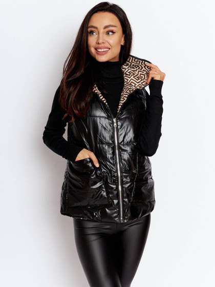 Kamizelka czarna Yups cx4291.R21