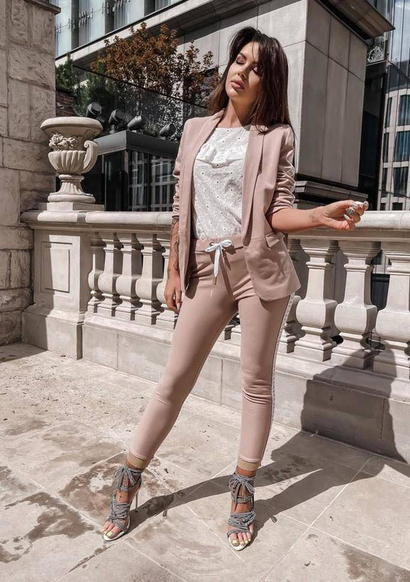 Żakiet brązowy Cocomore cmgZT1308a.R59