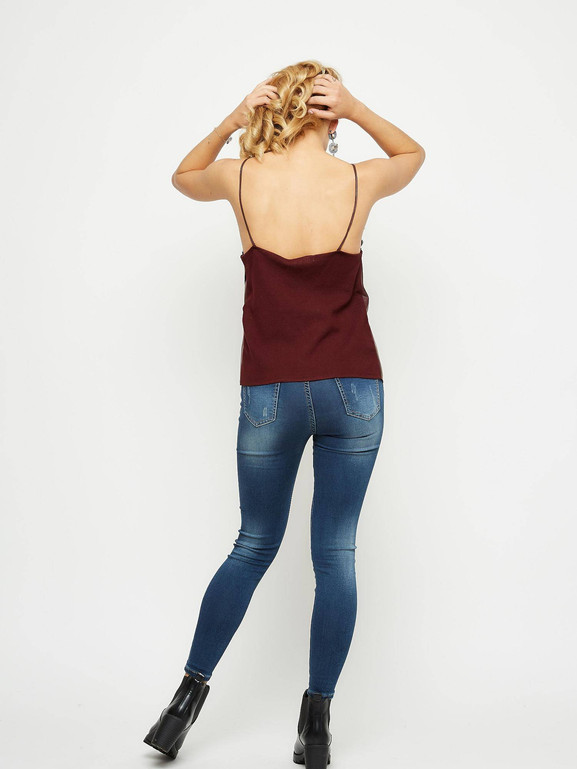 Top bordowy Yups car0057.R17