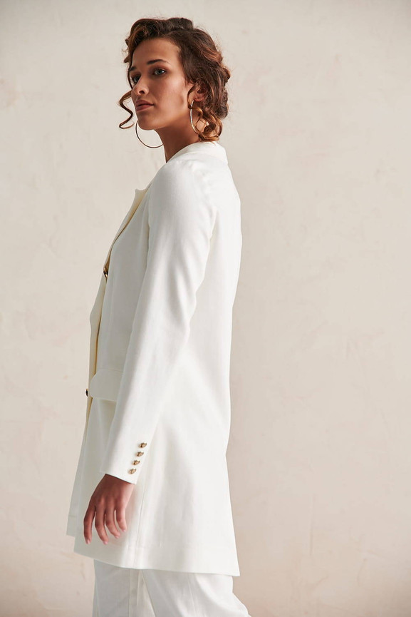 Żakiet ecru Blue Shadow cxp0761.R02