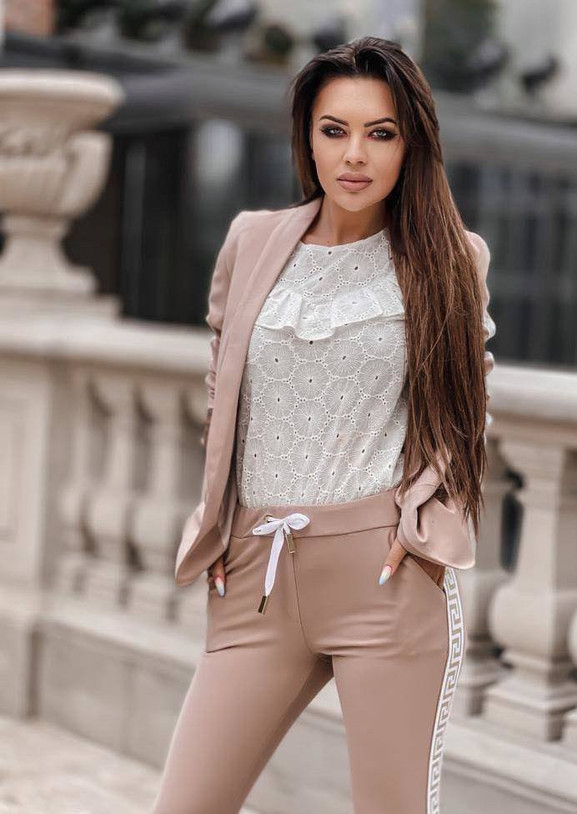 Żakiet brązowy Cocomore cmgZT1308a.R59