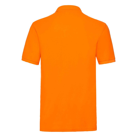 Pomarańczowa koszulka męska Premium Polo Friut of the Loom