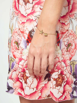 Bransoleta pozłacana Yups dbi0469.R06