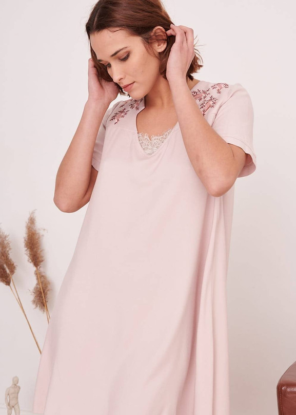 Sukienka różowa Blue Shadow axp0828.S14