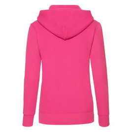 Rózowa bluza z kapturem Hooded Sweat Fruit of the Loom 