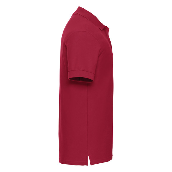 Czerwona koszulka polo męska z bawełny Ultimate Russell