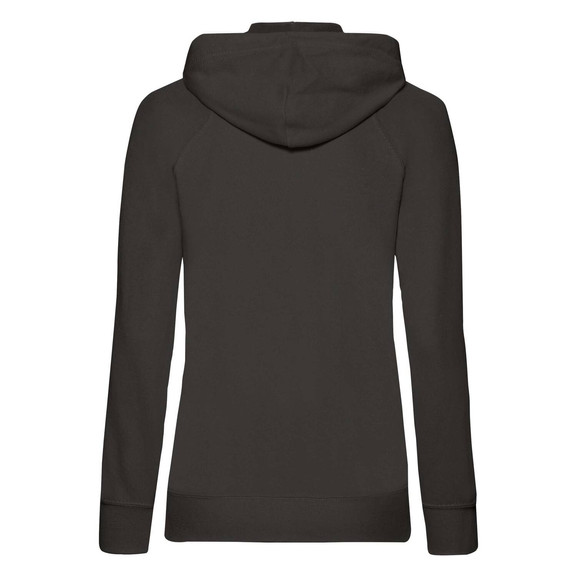 Czarna bluza z kapturem Lady fit Fruit Of The Loom