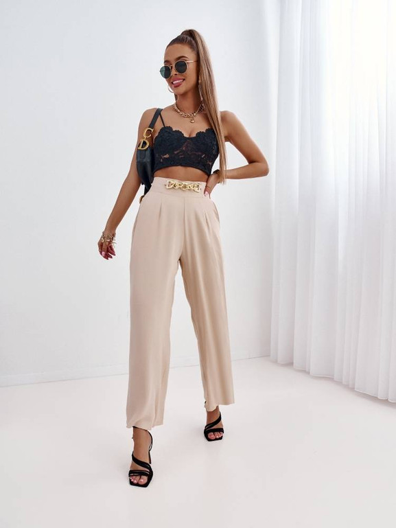 Spodnie beżowe Cocomore cmgSD1383.R12