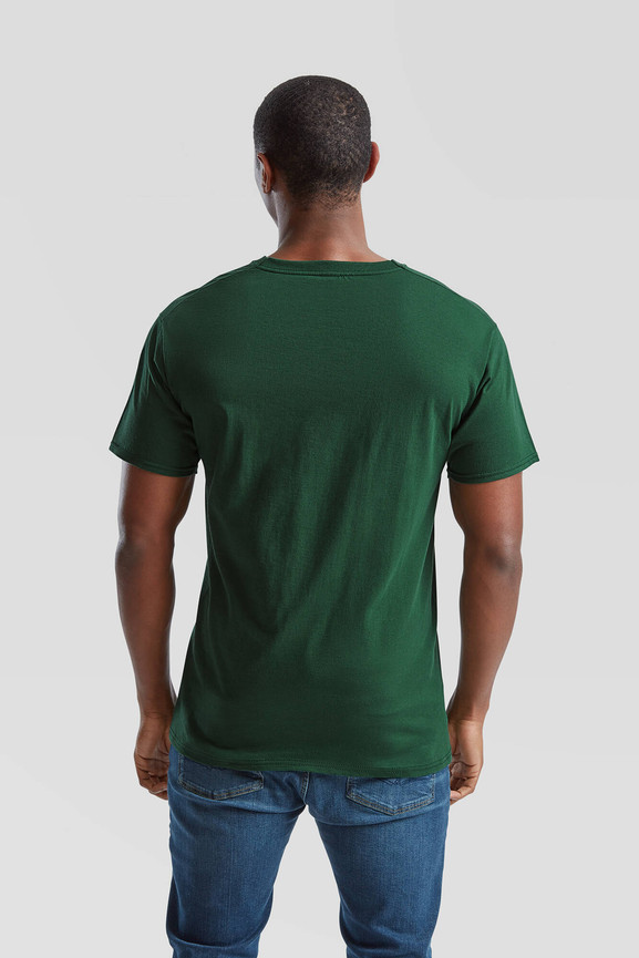 Zielona koszulka męska Valueweight Fruit of the Loom