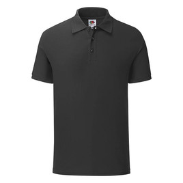 Czarna koszulka męska Iconic Polo Friut of the Loom