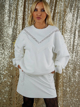 Spódnica ecru LeMonada cxp1021.R02