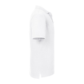 Biała koszulka męska polo Pure Organic Russell