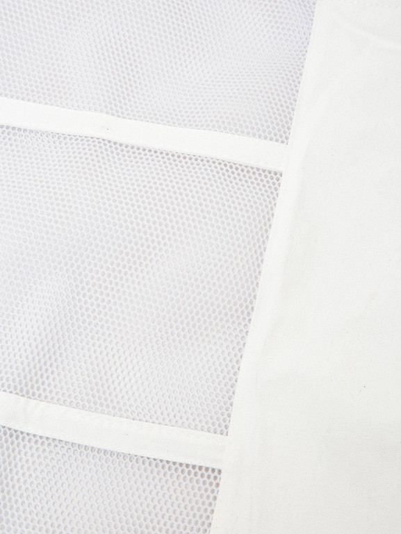 Torba ażurowa biała