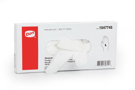 Rękawiczki ochronne 100 sztuk - jednorazowe białe