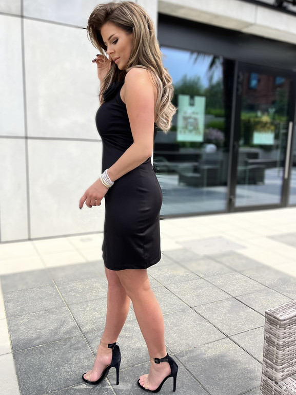 Sukienka czarna By o la la sxp1163.black