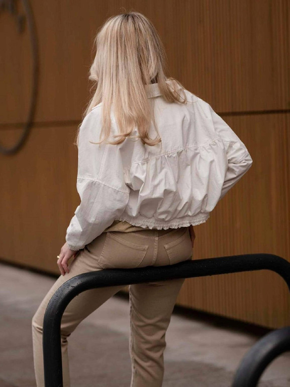 Kurtka ecru LeMonada cxp1086.ecru