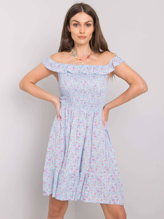 Sukienka niebieska Yups wwd5601.R34