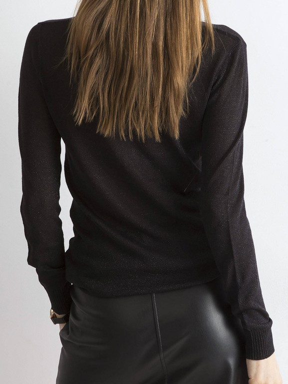 Sweter czarny Yups cmu0511b.R21