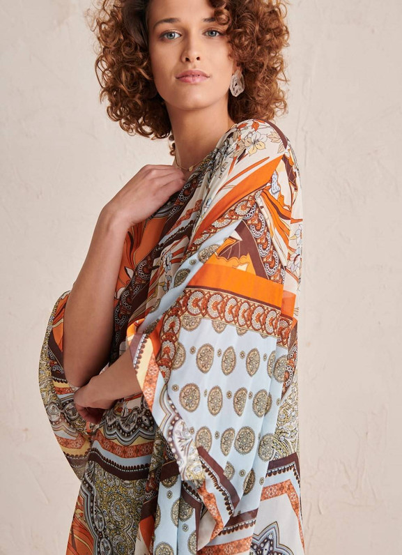 Tunika wielobarwna Blue Shadow axp0827.R00