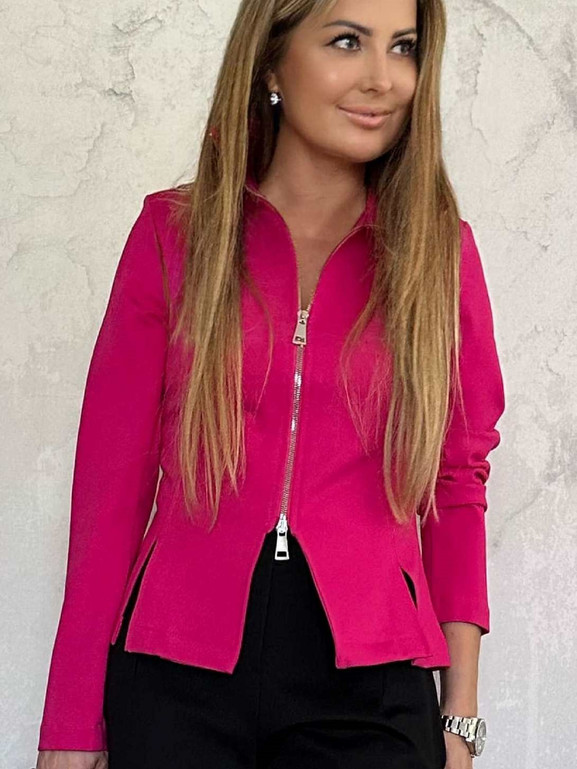 Żakiet różowy By o la la cxp1149.pink