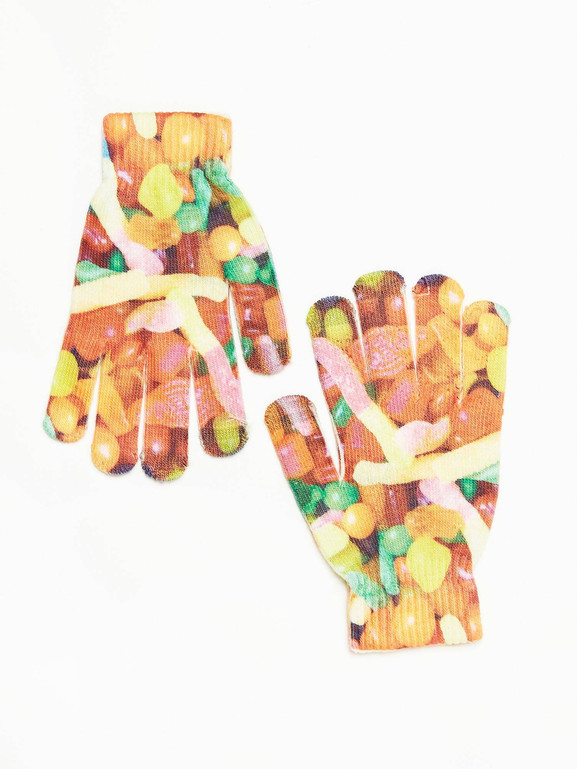 Rękawiczki pomarańczowe Yups bx3667.R07