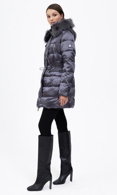 Kurtka szara Tiffi btif223060.anthracite