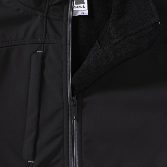 Czarna kurtka damska Bionic Softshell Jacket Russell