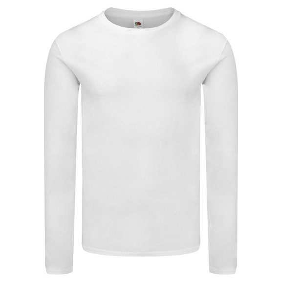 Biała koszulka męska Iconic Fruit of the Loom