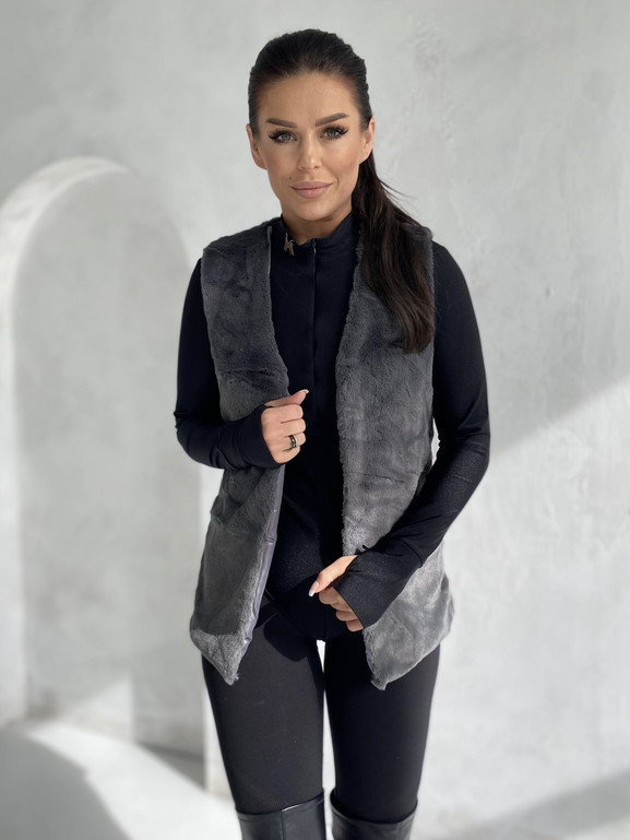 Kamizelka antracytowa Yups LP-018.R18