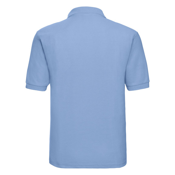 Błękitna koszulka męska Polycotton Polo Russell