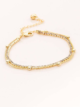 Bransoleta w kolorze złota Yups dbi0480.R06