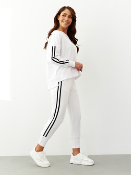 Spodnie białe By o la la cxp1170.white